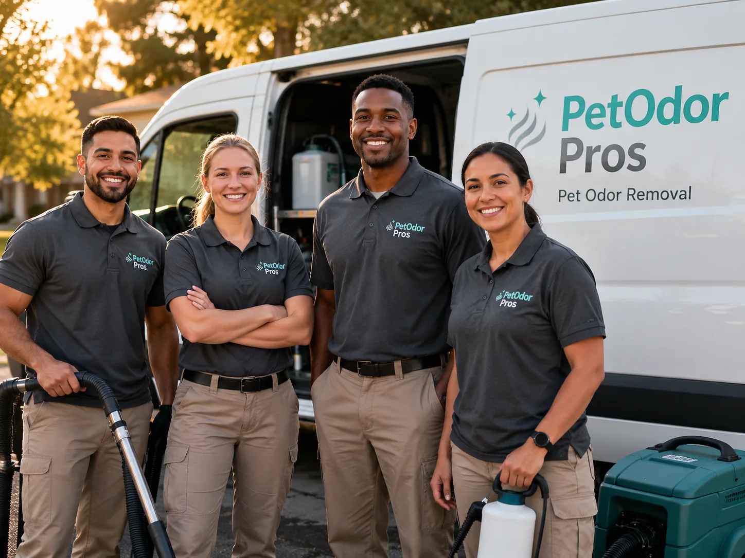 Pet Odor Removal team serving Concord, CA